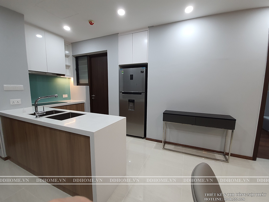 Hình ảnh thi công thực tế căn hộ One Verandah 5