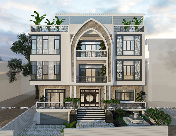 THIẾT KẾ KIẾN TRÚC VILLA THỦ ĐỨC 4