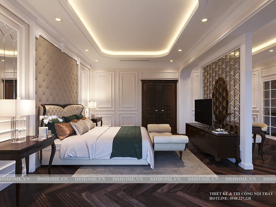 THIẾT KẾ NỘI THẤT BIỆT THỰ SANG TRỌNG QUẬN 7 10