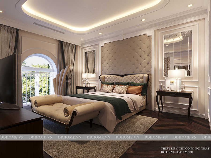 THIẾT KẾ NỘI THẤT BIỆT THỰ SANG TRỌNG QUẬN 7 9
