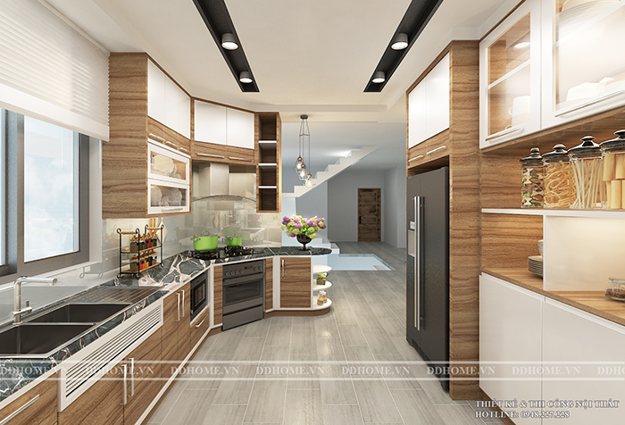 THIẾT KẾ NỘI THẤT KHÔNG GIAN LẦU 2 VILLA THỦ ĐỨC  10