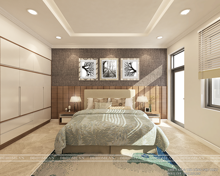 THIẾT KẾ NỘI THẤT KHÔNG GIAN LẦU 2 VILLA THỦ ĐỨC  11