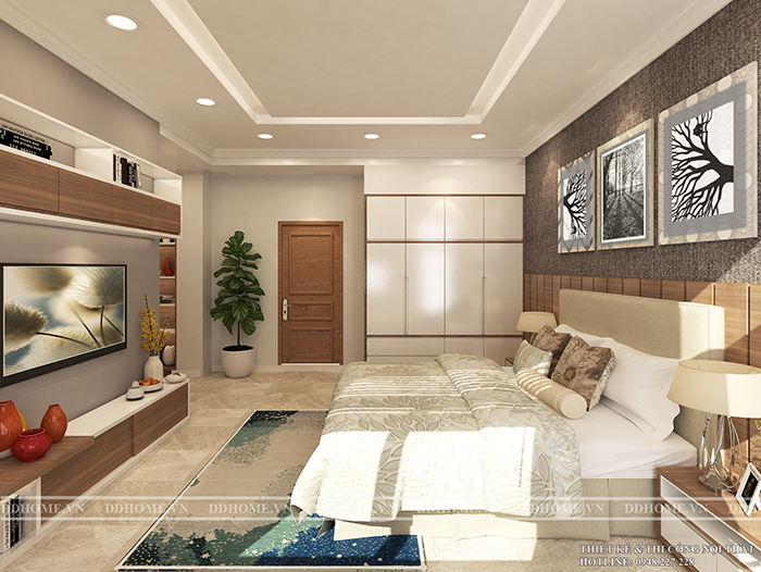 THIẾT KẾ NỘI THẤT KHÔNG GIAN LẦU 2 VILLA THỦ ĐỨC  13