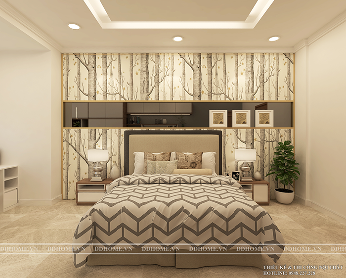 THIẾT KẾ NỘI THẤT KHÔNG GIAN LẦU 2 VILLA THỦ ĐỨC  17