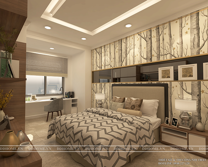 THIẾT KẾ NỘI THẤT KHÔNG GIAN LẦU 2 VILLA THỦ ĐỨC  18