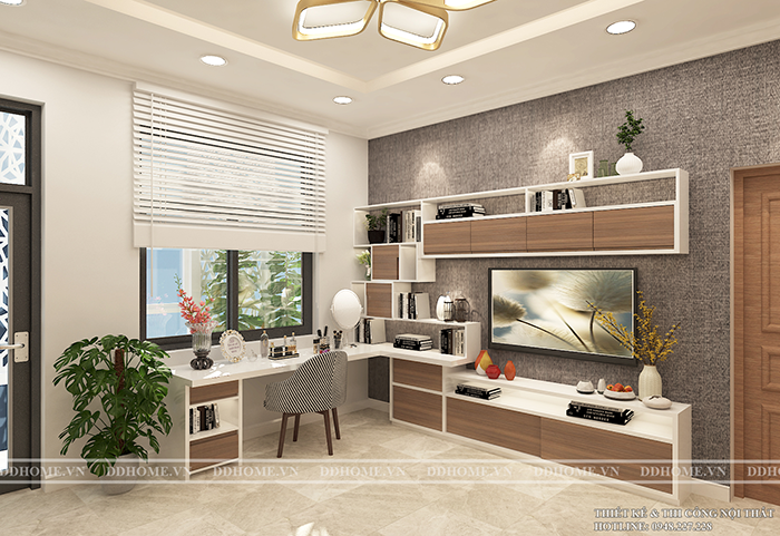 THIẾT KẾ NỘI THẤT KHÔNG GIAN LẦU 2 VILLA THỦ ĐỨC  22