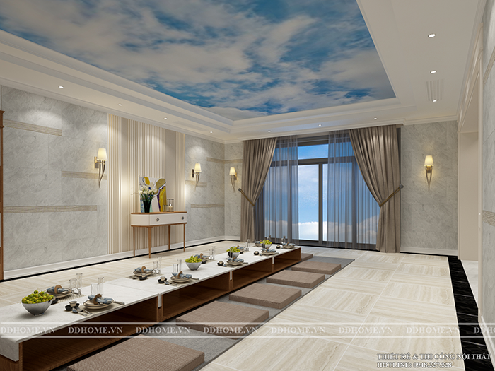 THIẾT KẾ NỘI THẤT KHÔNG GIAN LẦU 2 VILLA THỦ ĐỨC  5