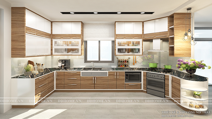 THIẾT KẾ NỘI THẤT KHÔNG GIAN LẦU 2 VILLA THỦ ĐỨC  8