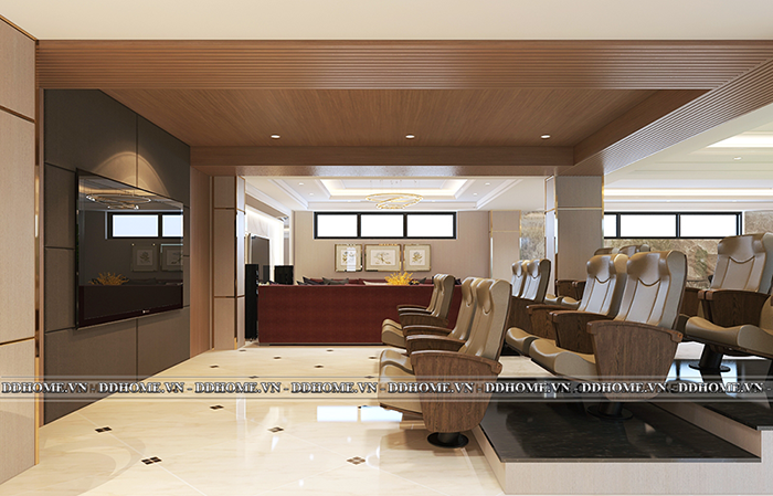 THIẾT KẾ NỘI THẤT TẦNG HẦM VILLA THỦ ĐỨC 9