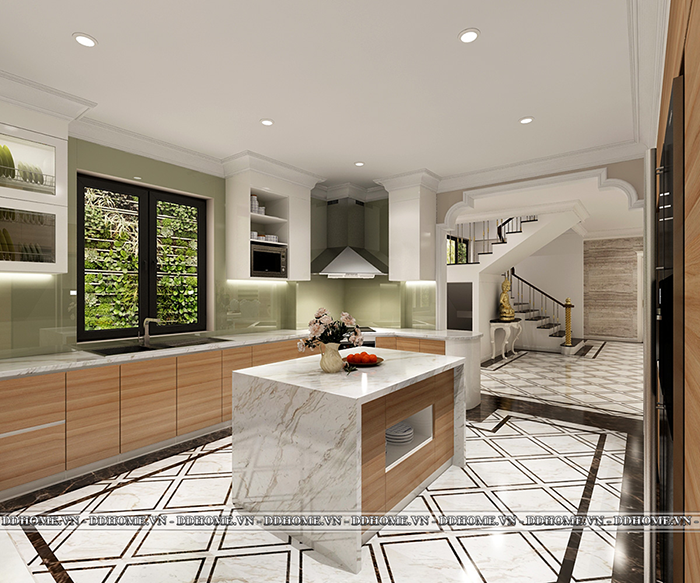 THIẾT KẾ NỘI THẤT TẦNG TRỆT VILLA THỦ ĐỨC 4