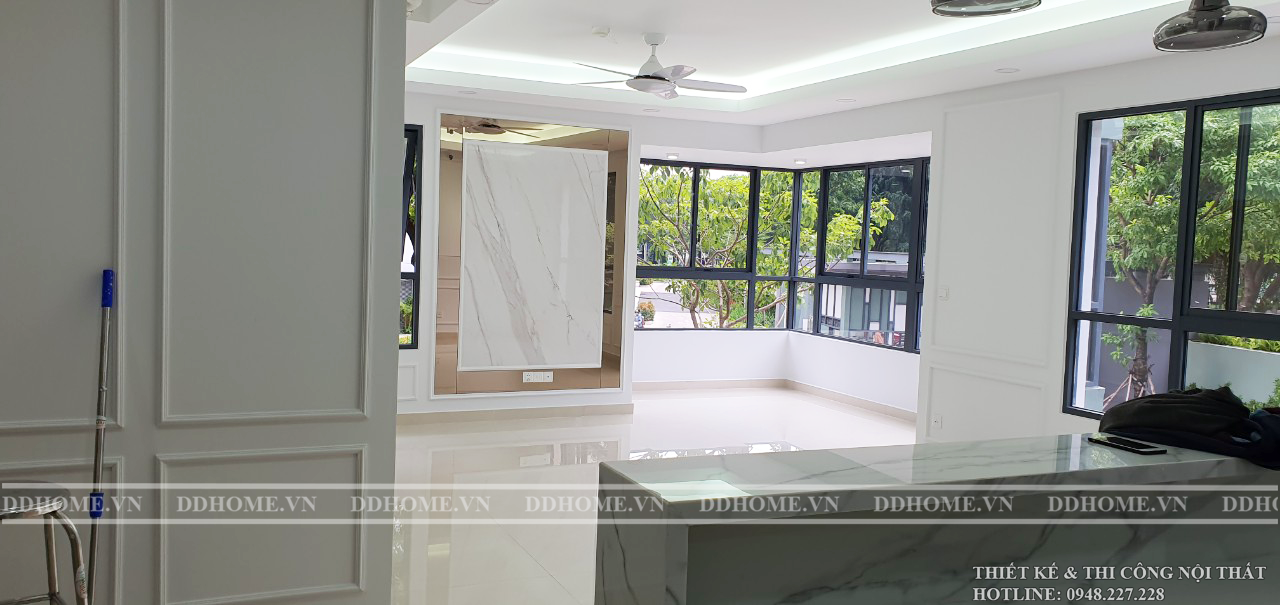 Thi công thực tế căn hộ 3 PN - Emerald Celadon Tân Phú 2