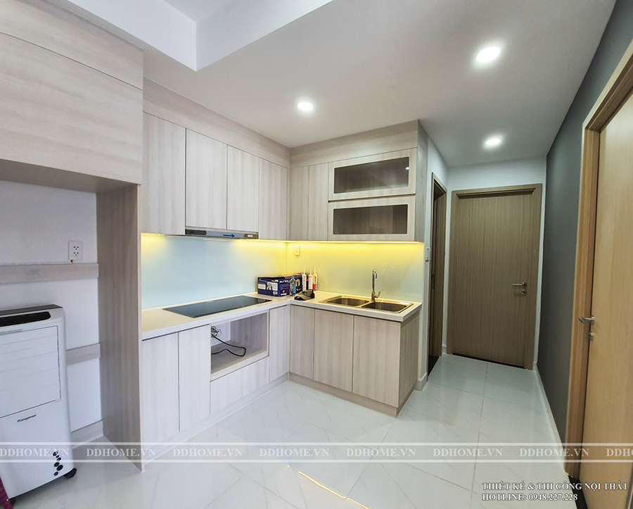 Thi công thực tế căn hộ Safira Khang Điền 4
