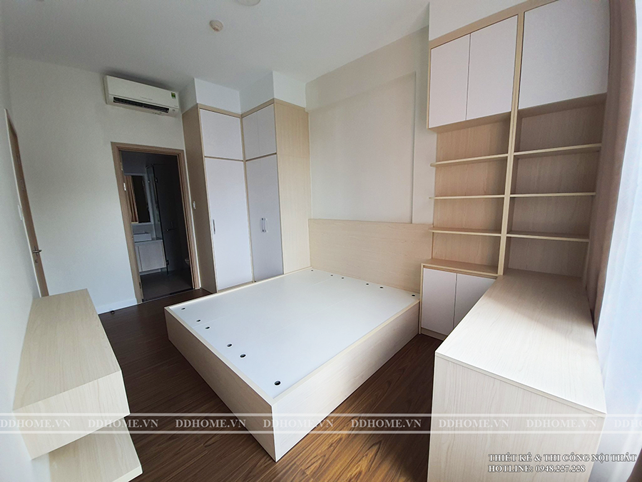 Thi công thực tế căn hộ Safira Khang Điền 5
