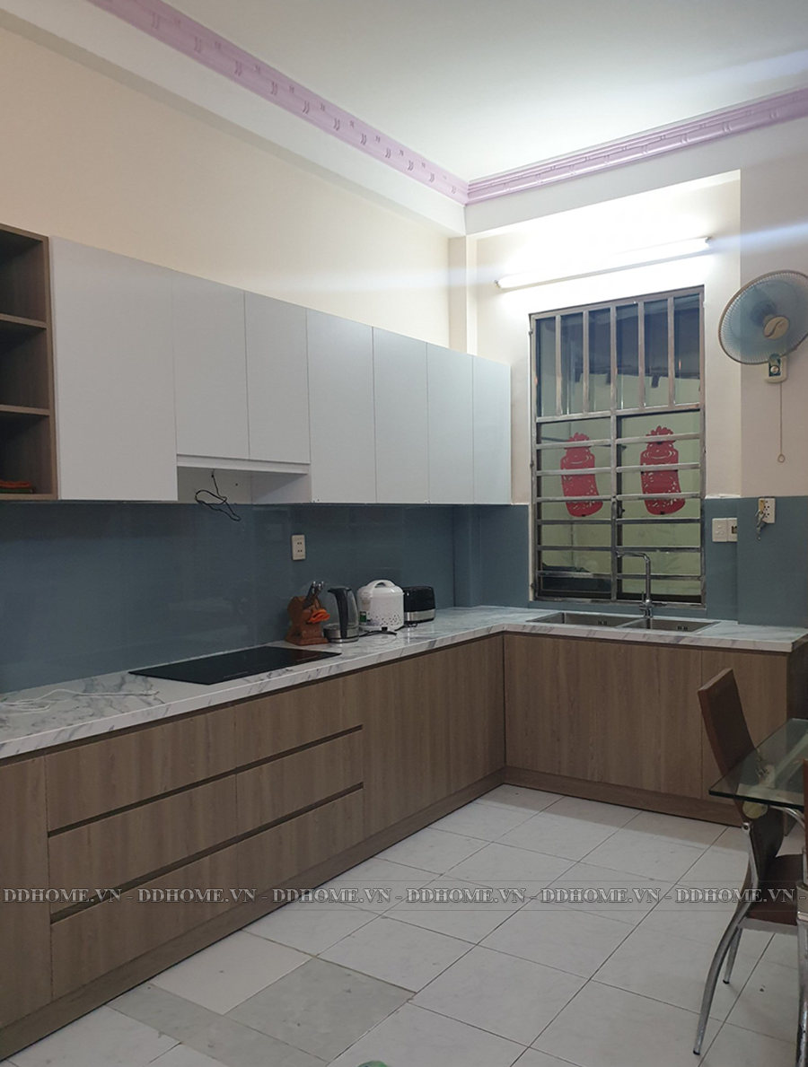 Thi công thực tế nội thất nhà phố Bình Tân 10