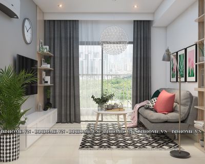 THIẾT KẾ NỘI THẤT CHUNG CƯ RIVERGATE RESIDENCE QUẬN 4