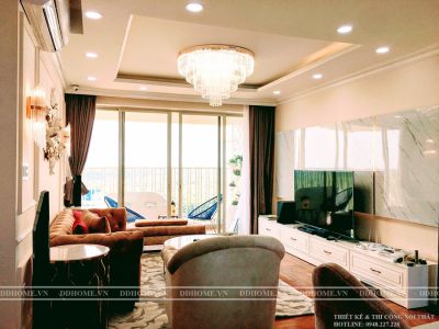 Thi công thực tế căn hộ 3 PN tại Canary Heights – Bình Dương