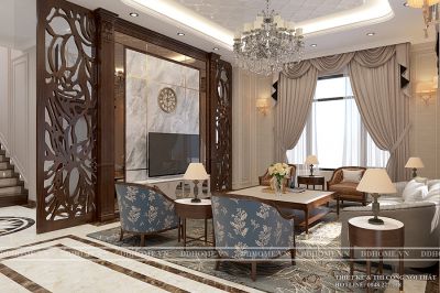 THIẾT KẾ NỘI THẤT BIỆT THỰ SANG TRỌNG TẠI THỦ ĐỨC