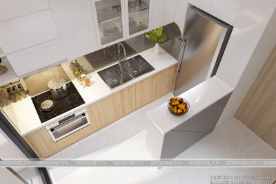 Thiết kế nội thất hiện đại căn hộ Iris 3 – Hà Đô Centrosa Quận 10