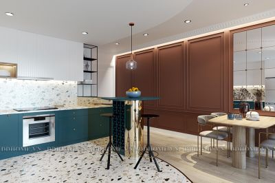 Thiết kế nội thất chung cư Sunwah Peal Quận 2