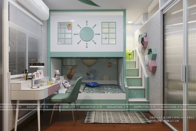 Thiết kế nội thất nhà phố hiện đại - Quận 10