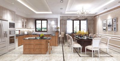 THIẾT KẾ NỘI THẤT BIỆT THỰ QUẬN 7