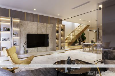 THIẾT KẾ NỘI THẤT CĂN HỘ PENTHOUSE – SANG TRỌNG &amp; ĐẲNG CẤP